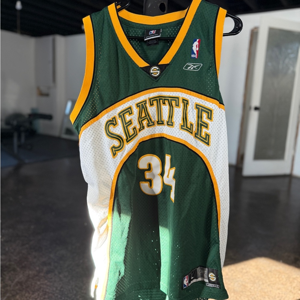 Seattle Sonics NBA jersey Reebok